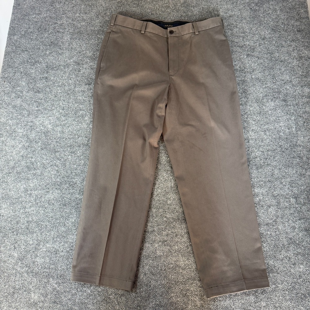 Brooks Brothers Light Weight Gray Advantage Chino Casual Mens Size W36/L30
